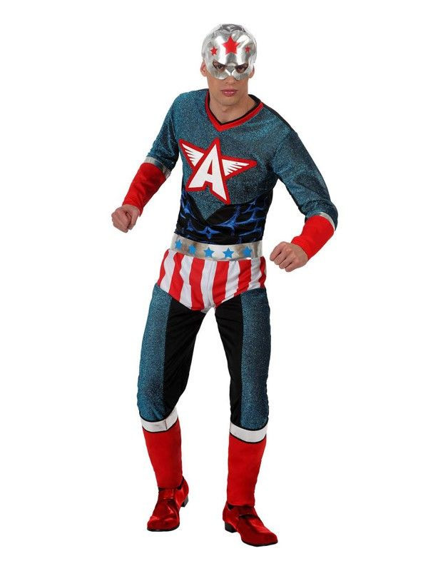 Disfraz Capitán América adulto