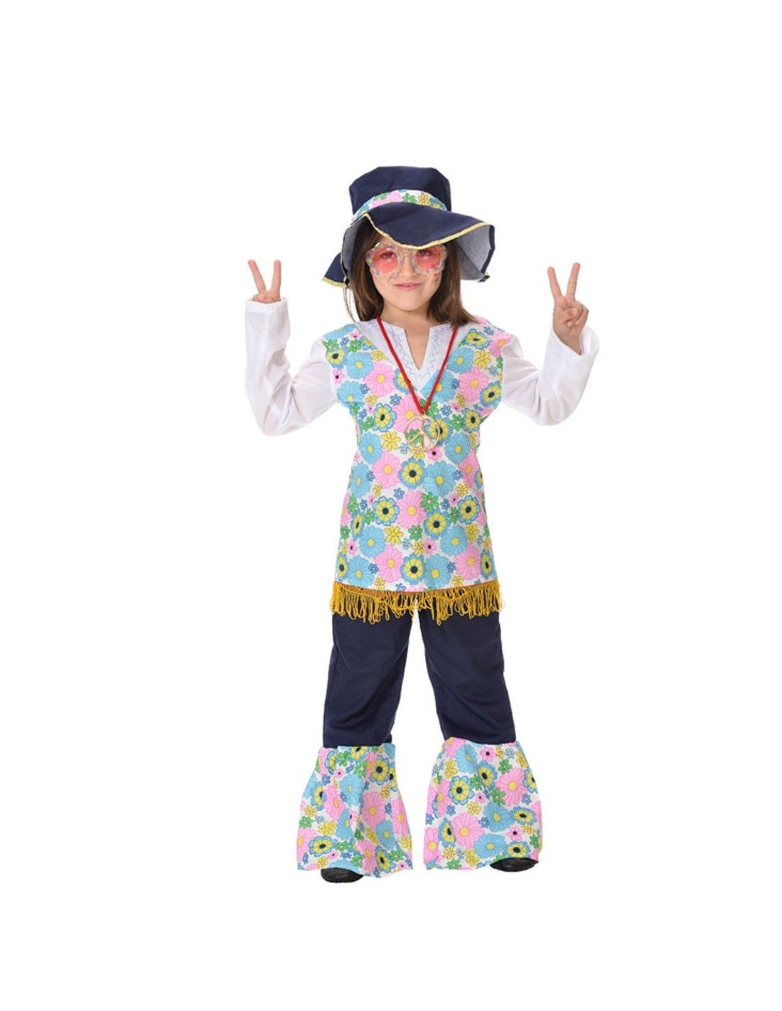 Disfraz hippie niña - Comprar en Tienda Disfraces
