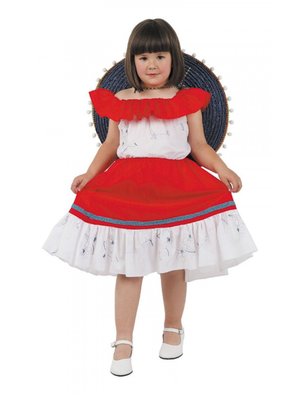 Disfraz mejicana infantil - Comprar en Tienda Disfraces Bacanal