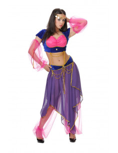 Disfraz de bailarina árabe morada - Comprar en Disfraces Bacanal