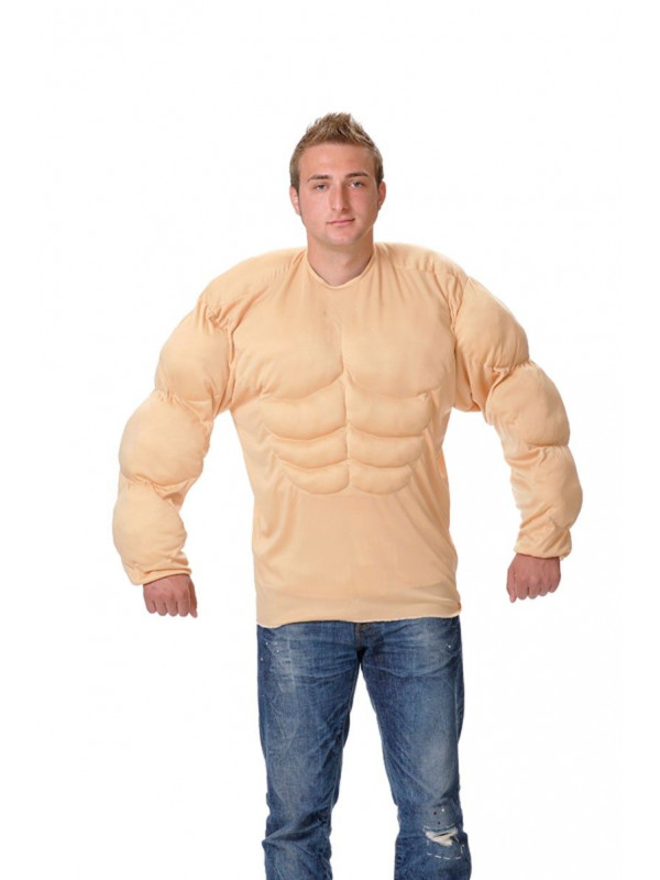 Camiseta con músculos hombre
