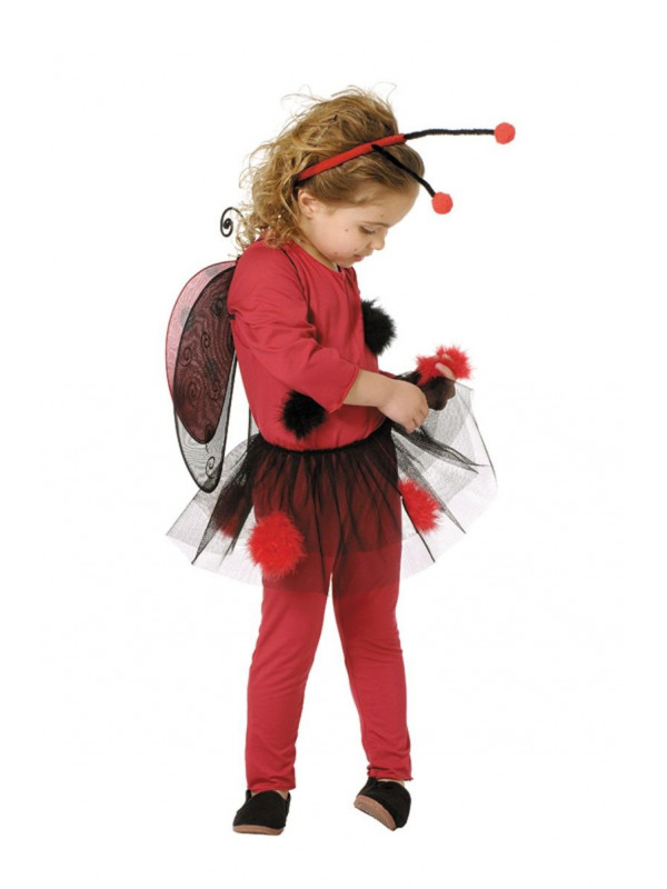 Disfraz de Caperucita Roja para niña, talla pequeña, bebé mayor (de uno a  dos años), Un solo color