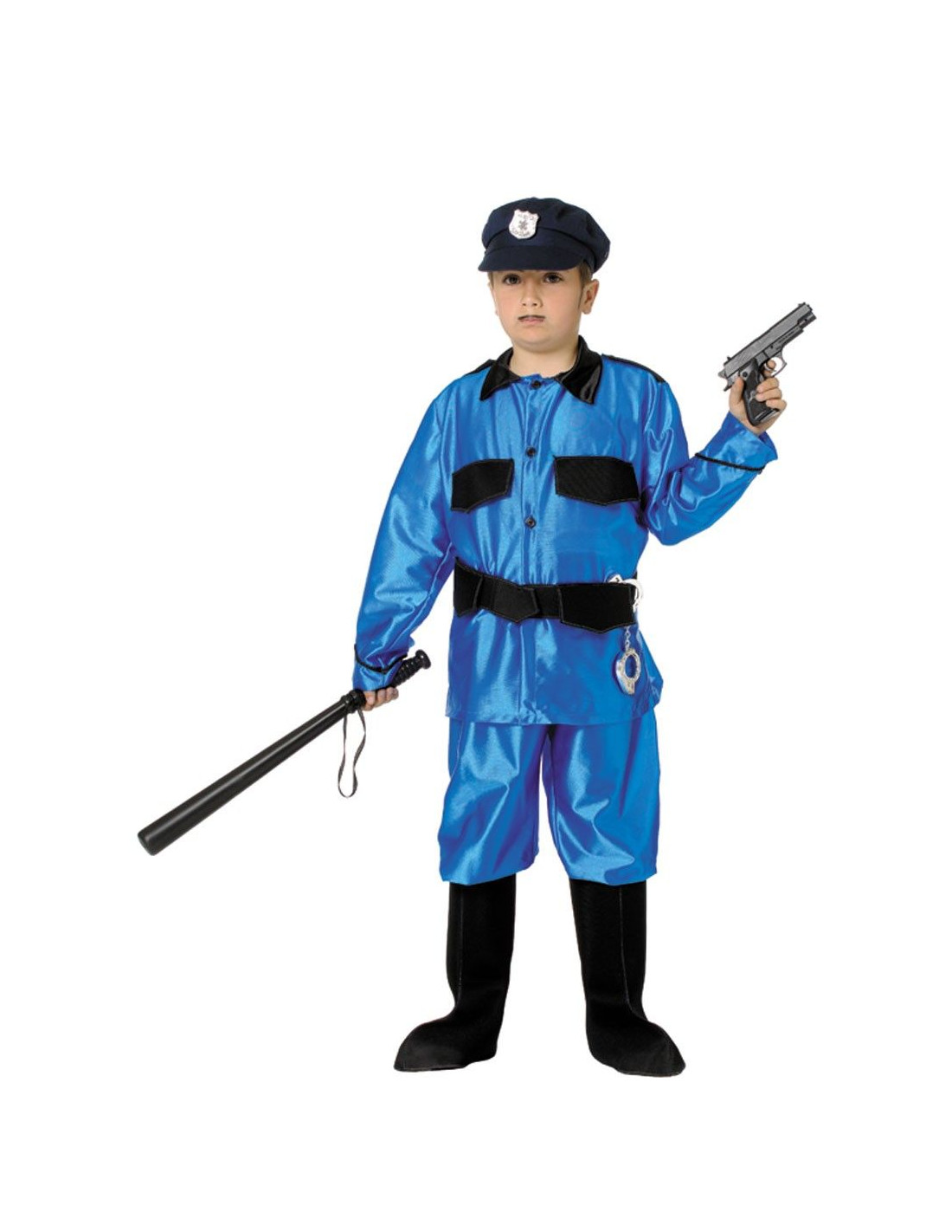 liberry Disfraz de policía para niños, juego de simulación de policía para  niños y niñas, accesorios