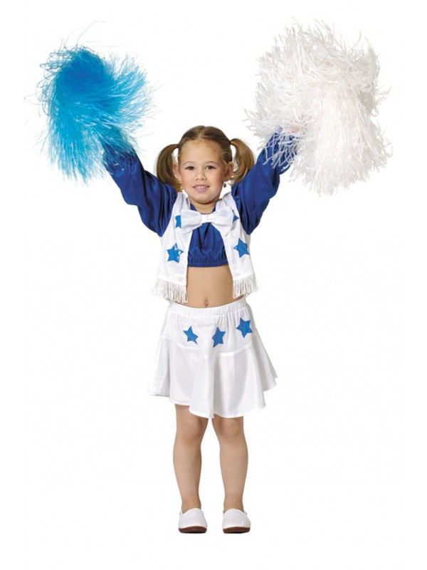 Disfraz animadora infantil cheerleader
