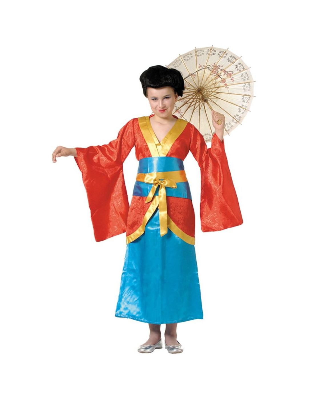 Disfraz japonesa geisha infantil Comprar en Tienda Disfraces Bacanal