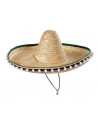 Sombrero mejicano de paja 45cm