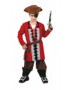 Disfraz capitan pirata niño