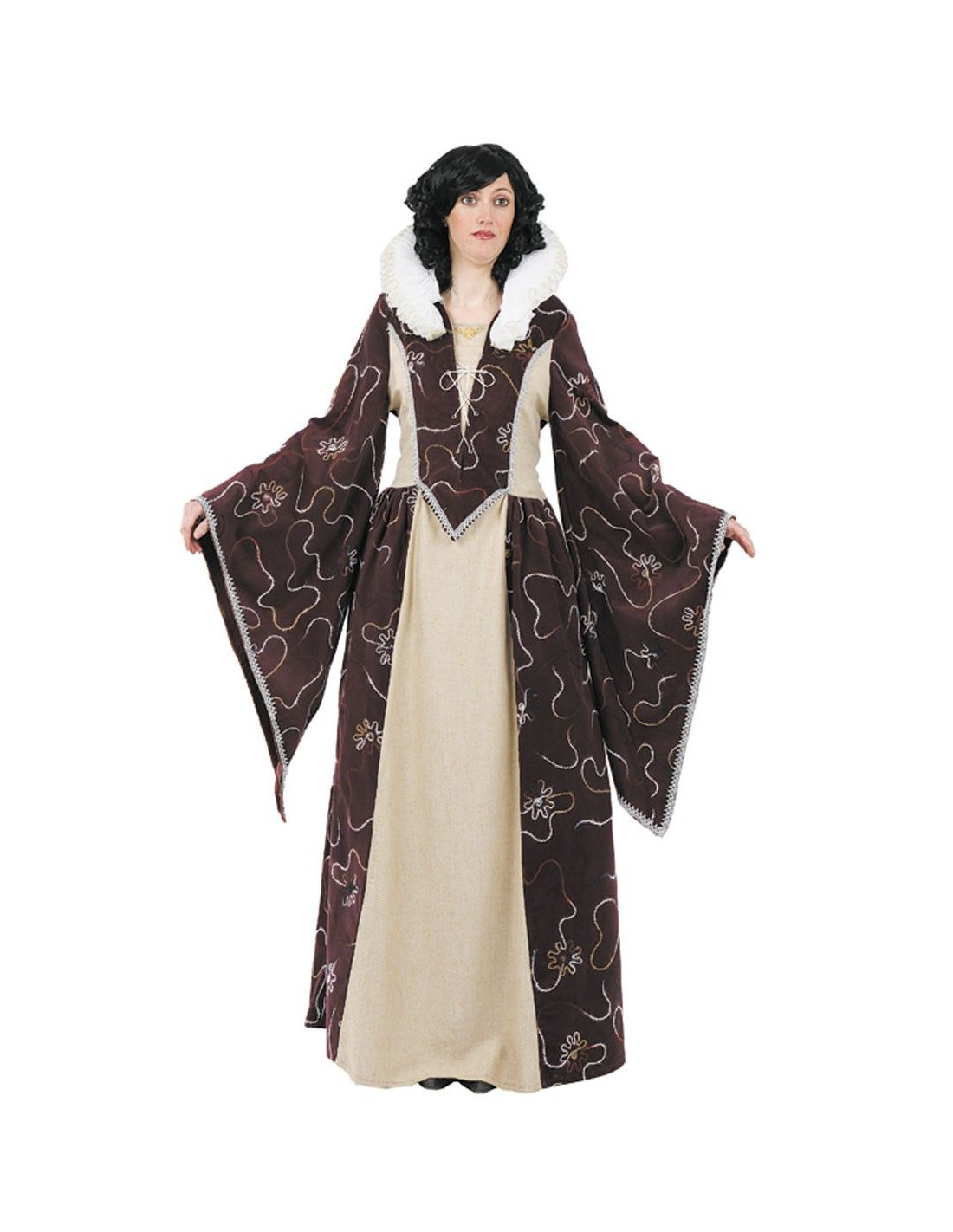 Mujer con traje medieval