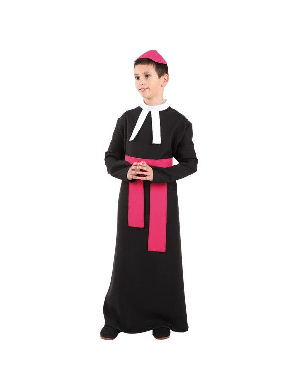 Disfraz de sacerdote infantil