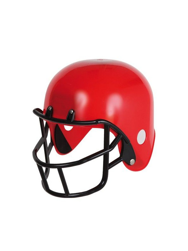 WINOMO Casco de rugby de fútbol suave casco de rugby de fútbol para adulto  jugador de fútbol rojo