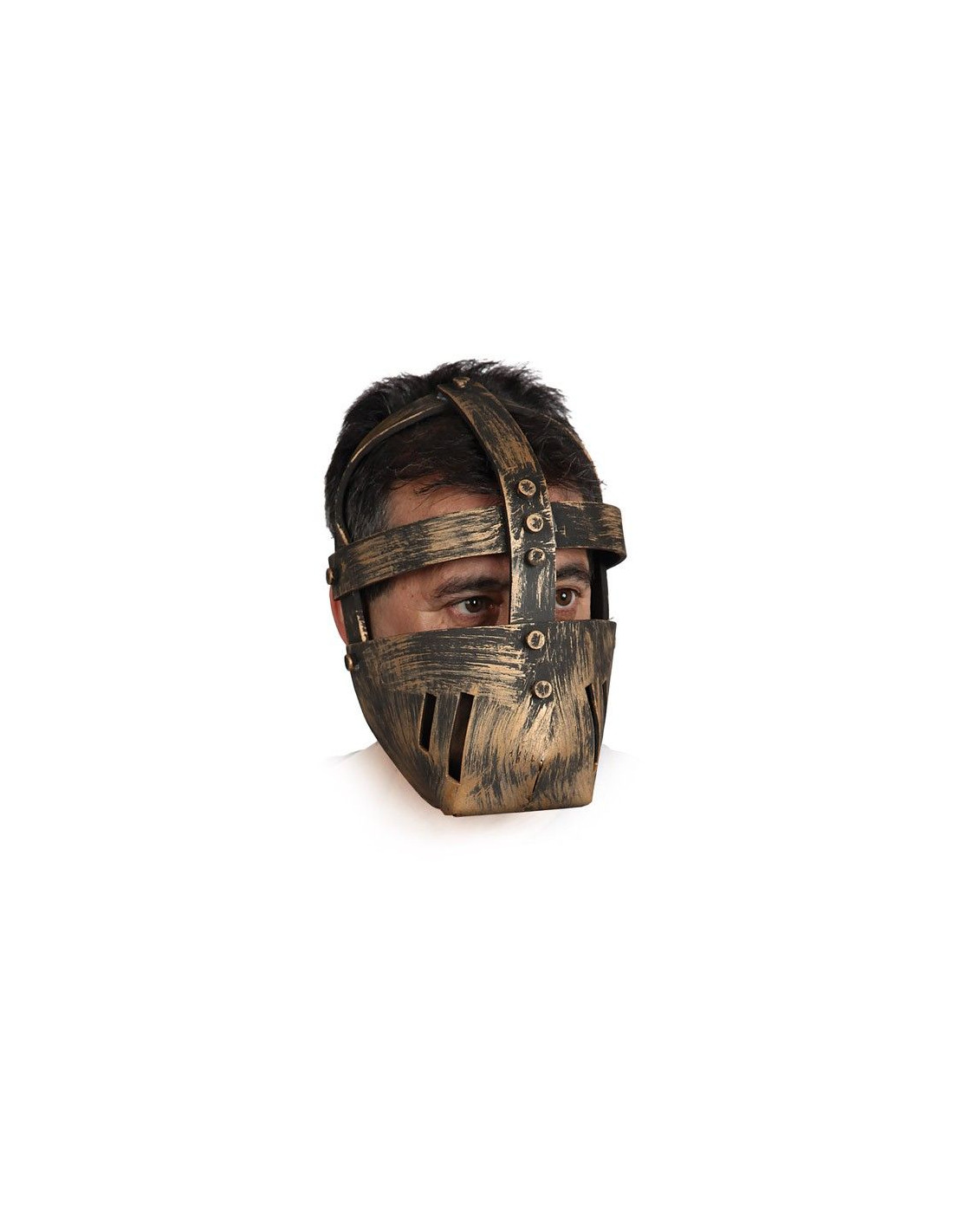 Mad Max - Máscara de media cara con tubo para adultos, accesorio