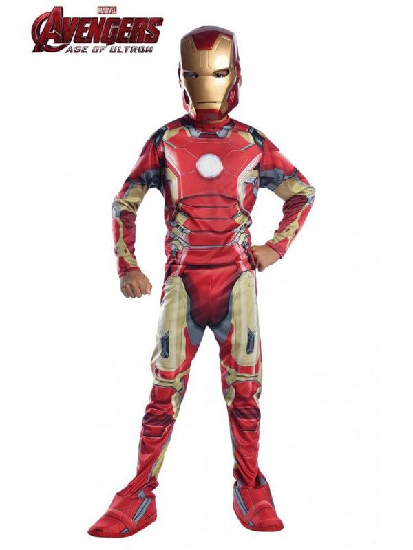 tema Nos vemos mañana Nathaniel Ward Disfraz Iron Man infantil Los Vengadores - Comprar en Tienda Disfraces  Bacanal