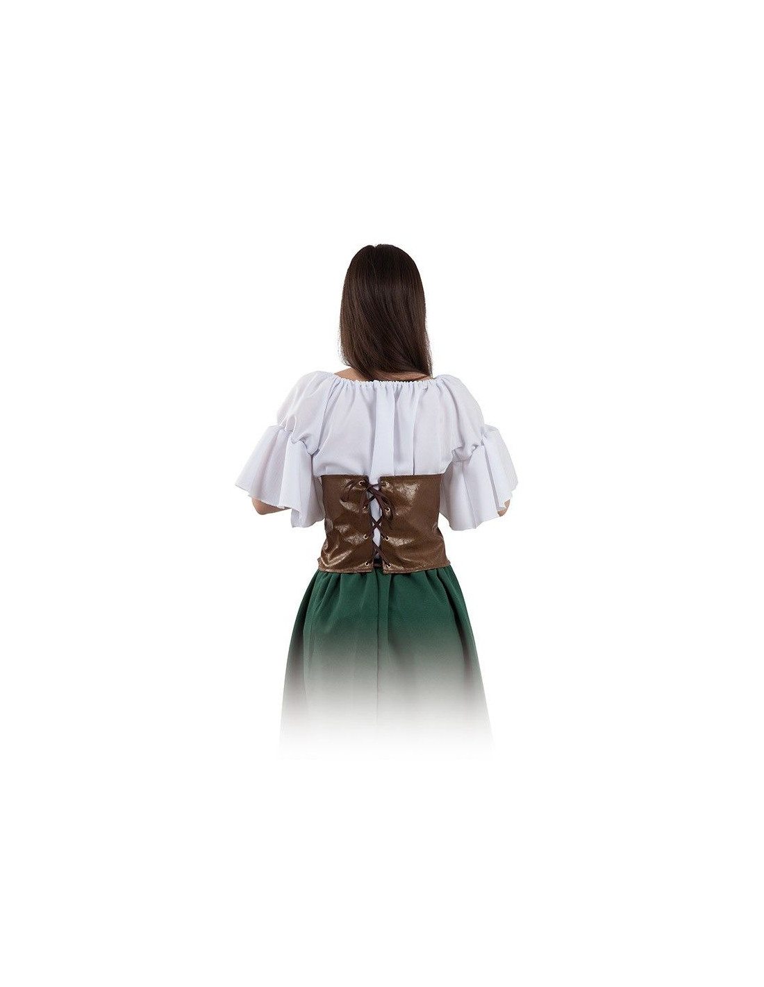 Chaleco medieval tabernera mujer - Envío 24h|Compra Disfraces Bacanal