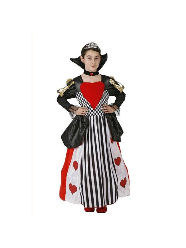 Dato té Hermanos Disfraz Reina de Corazones infantil - Comprar en Tienda Disfraces Bacanal