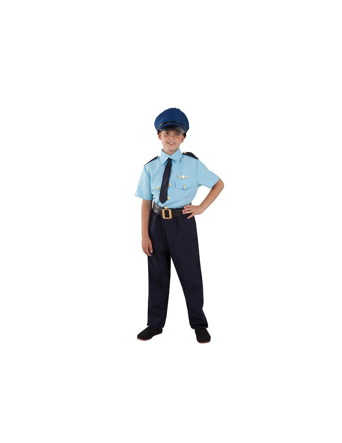 Disfraz de Piloto de Avión para Niños y Niñas