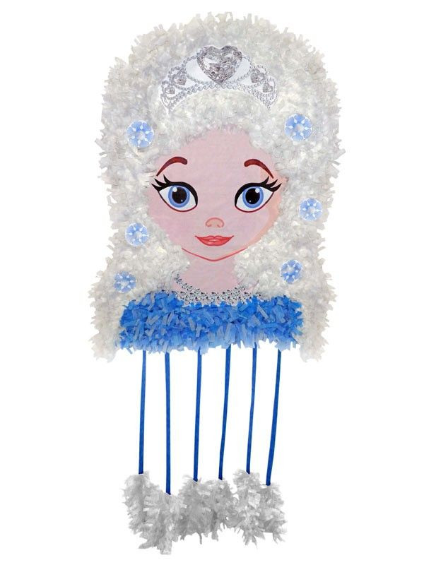Piñata mediana princesa Elsa Frozen - Comprar en Tienda Disfraces Bacanal