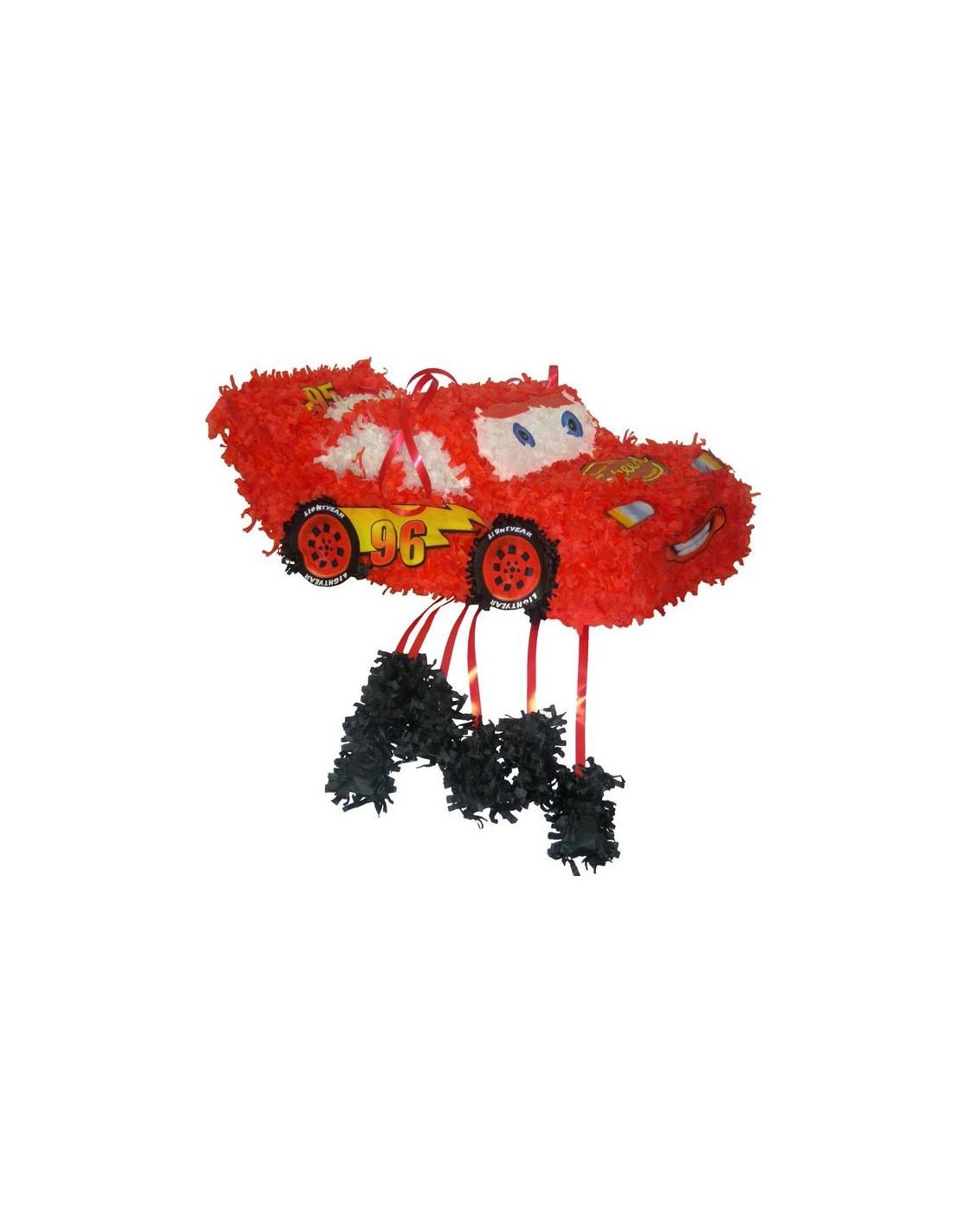 bosquejo ayudante Prueba de Derbeville Piñata Rayo McQueen Cars - Comprar en Tienda Disfraces Bacanal