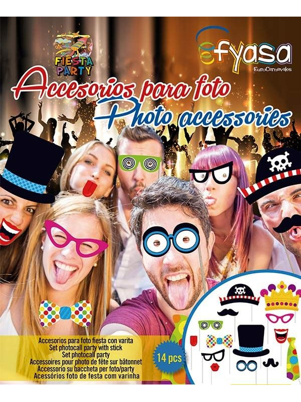 Accesorios Photocall fiesta - Comprar en Tienda Disfraces Bacanal