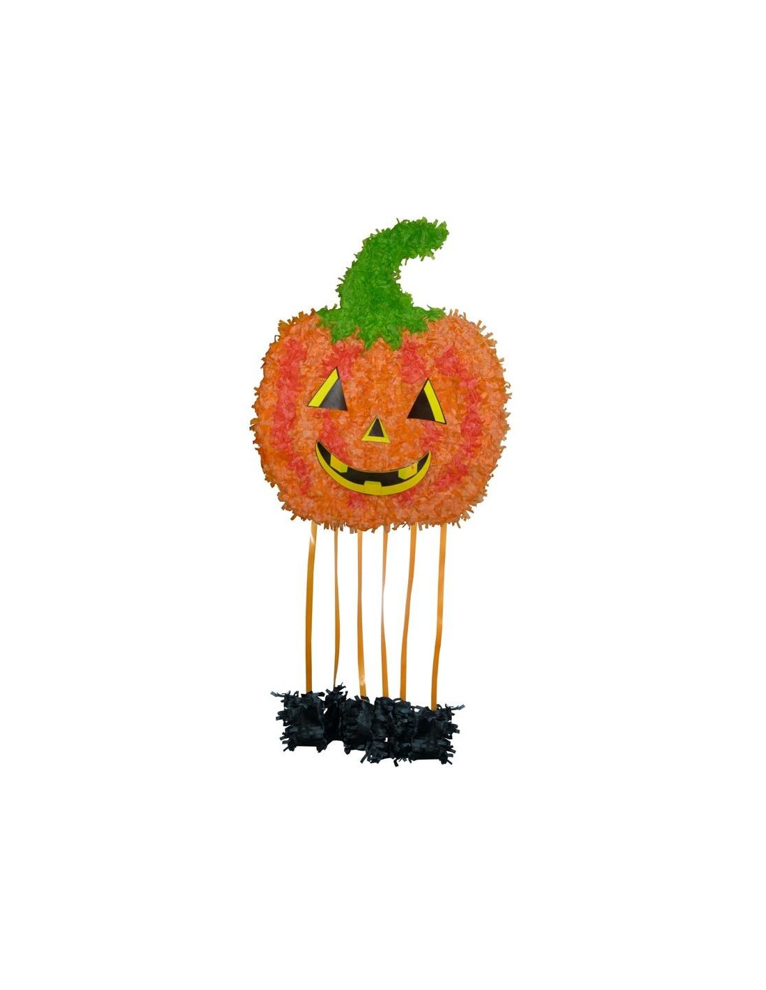 Piñata calabaza Halloween mediana - Comprar en Tienda Disfraces Bacanal
