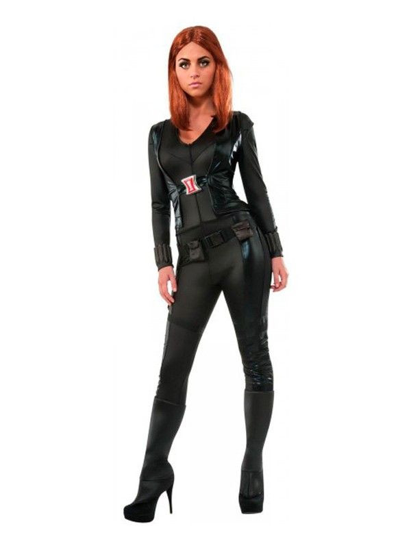 Rubie's Disfraz oficial de Marvel Viuda para mujer, color negro, talla M