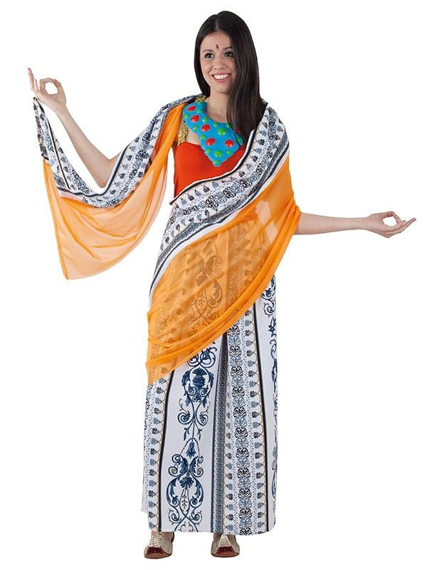 Todo tipo de Caligrafía Jirafa Disfraz de Hindú para mujer - Comprar en Tienda Disfraces Bacanal