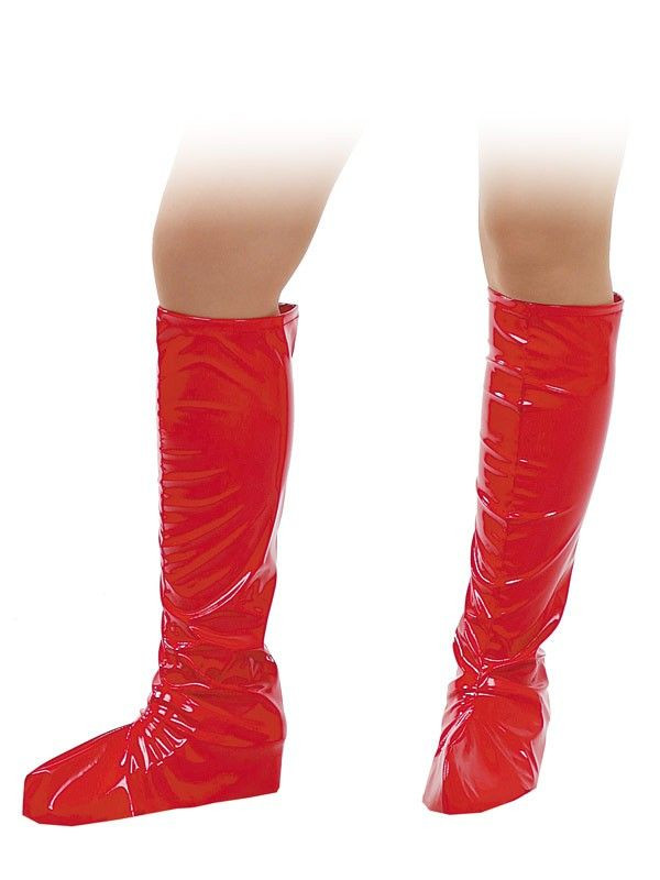 Cubrebotas rojos para adulto - Comprar en Tienda Disfraces Bacanal
