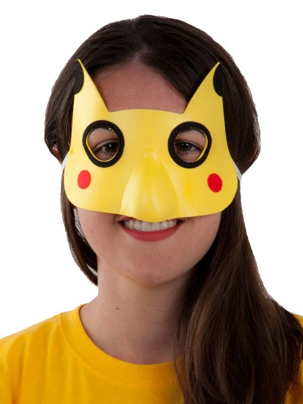 posponer Contratado Puntero Antifaz Pikachu - Comprar en Tienda Disfraces Bacanal