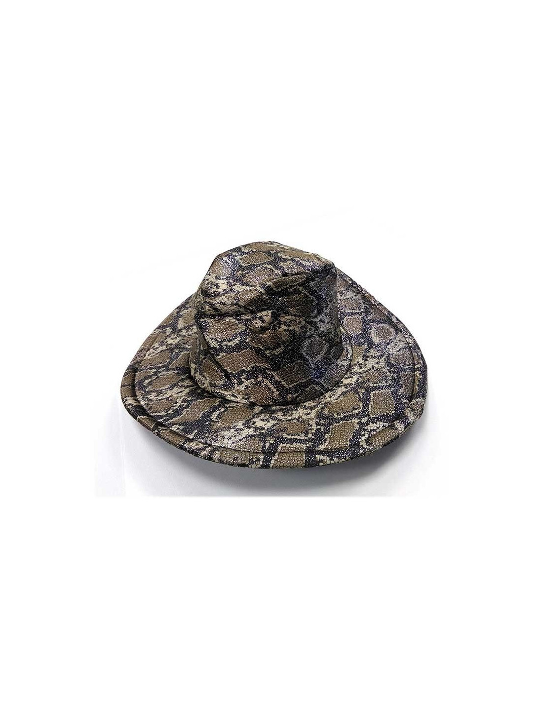 laberinto práctica pico Sombrero cowboy serpiente - Comprar en Tienda Disfraces Bacanal