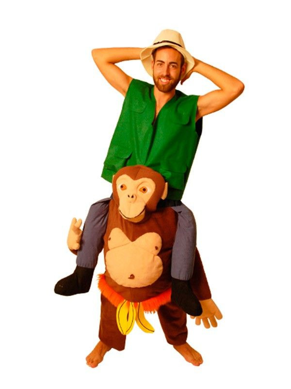 Disfraz Chimpance con explorador
