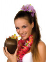 Copa de coco hawaiano