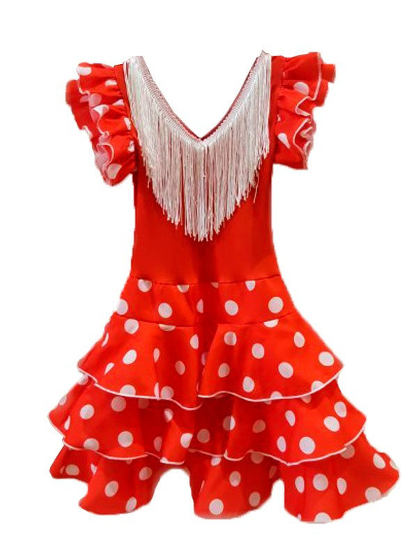 Vestido andaluza para niña - Comprar en Tienda Disfraces Bacanal