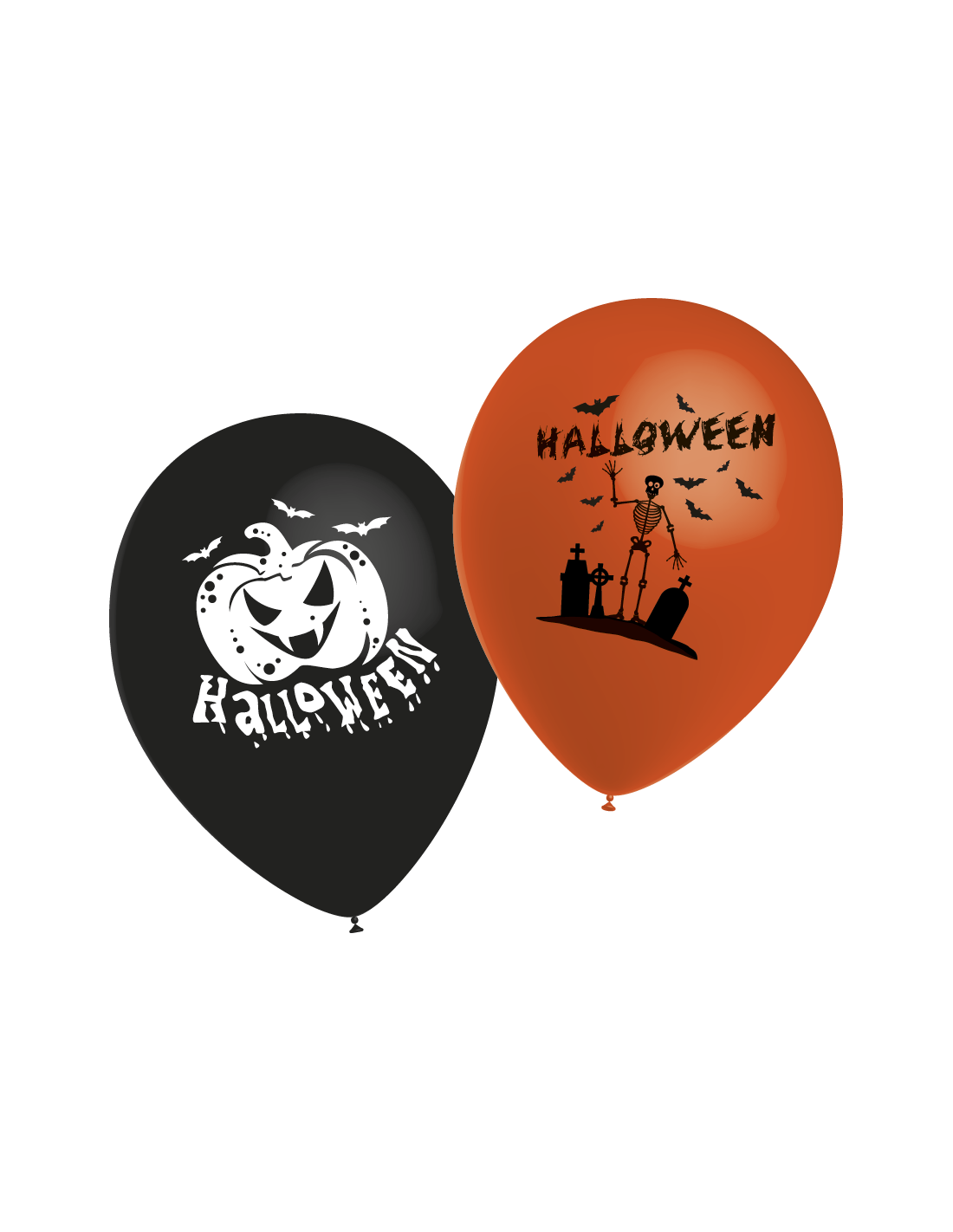 globos halloween 50unid comprar en tienda disfraces bacanal