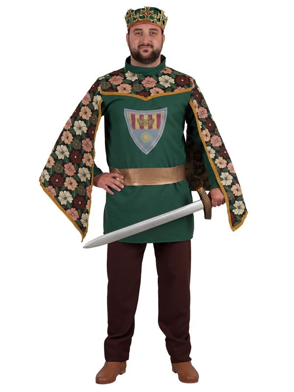 pensión láser junto a Disfraz Príncipe medieval para Hombre - Comprar en Disfraces Bacanal