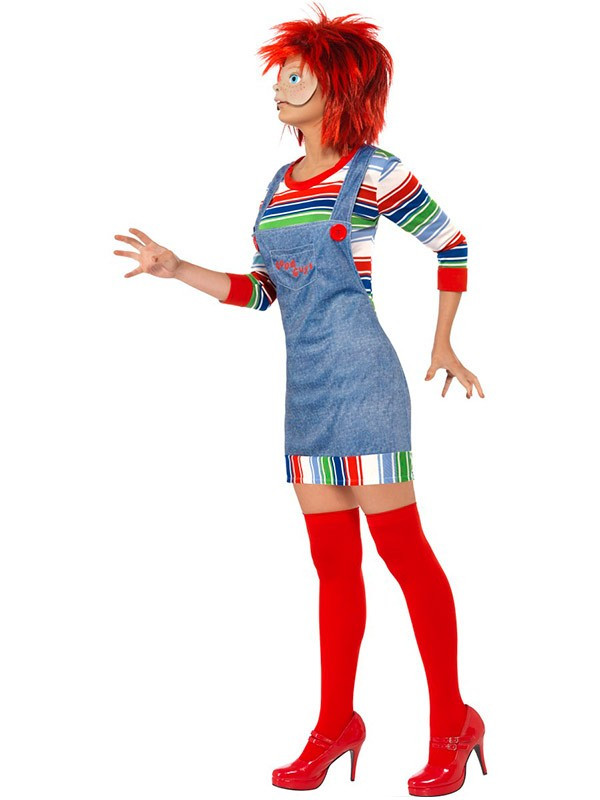 Disfraz Chucky para mujer - Comprar en Tienda Disfraces Bacanal
