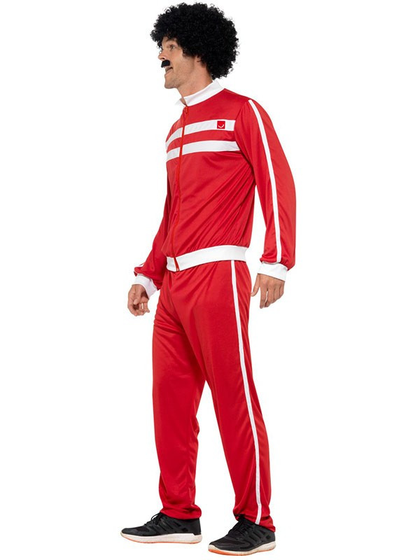 Disfraz chándal rojo años 80 hombre - Comprar en Tienda Disfraces Bacanal