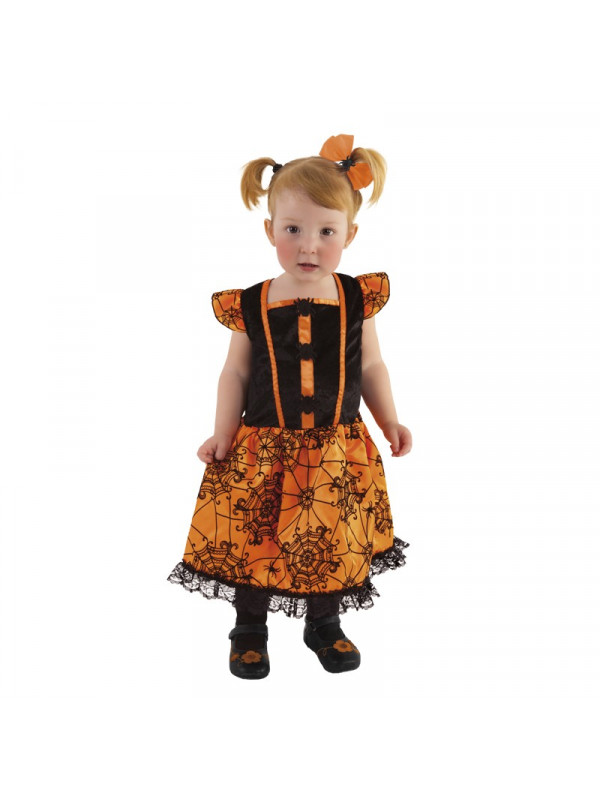 Intención Ingenieria llamada Disfraz bruja arañita bebé - Comprar en Tienda Disfraces Bacanal