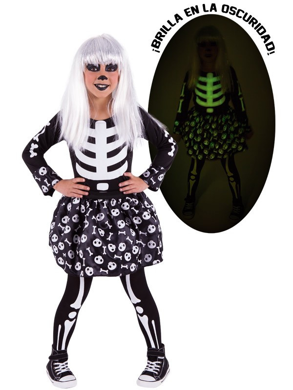 Disfraz mujer esqueleto adulto - Comprar tienda disfraces baratos -  Disfraces de Halloween