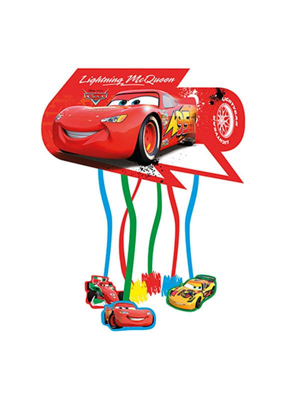 Insignificante el centro comercial Ya Piñata Rayo McQueen de Cars - Comprar en Tienda Disfraces Bacanal