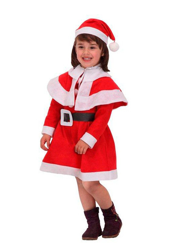 Habubu heroína estéreo Disfraz Mamá Noel infantil - Comprar en Tienda Disfraces Bacanal