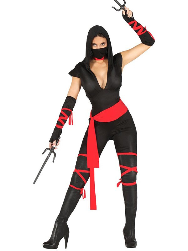 Ashley Furman Incomparable Refinar Disfraz ninja sexy para mujer - Comprar en Tienda Disfraces Bacanal