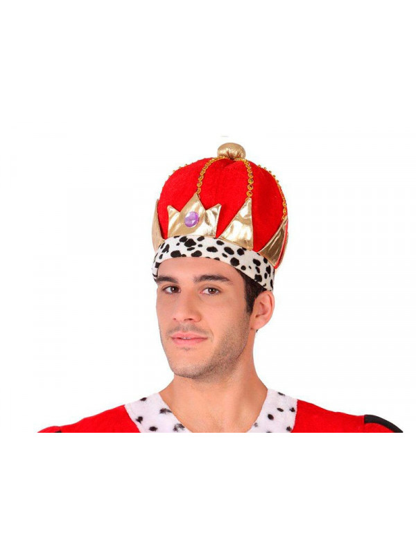 Sombrero rey con corona