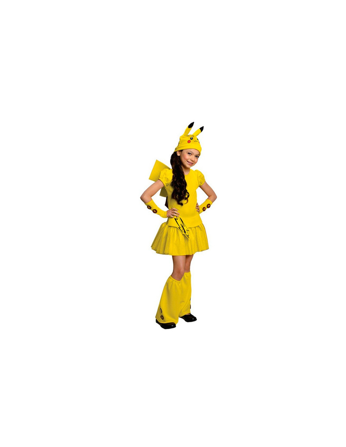 jugar Negrita Diverso Disfraz Pikachu Pokemon niña - Comprar en Tienda Disfraces Bacanal