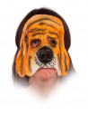 Máscara de perro sabueso