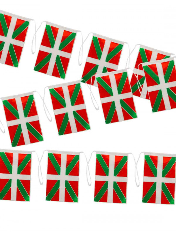 Bandera plástico Euskadi