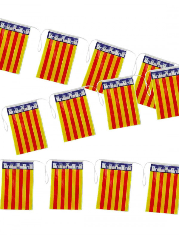 Bandera plástico de Baleares