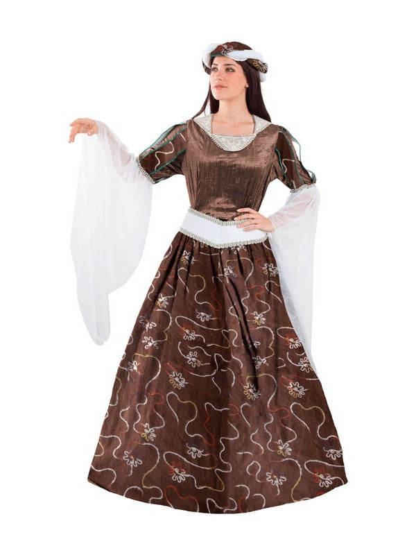 Disfraz doncella medieval - Comprar en Tienda Disfraces Bacanal