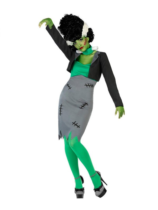 Disfraz de novia de Frankenstein mujer - Comprar en Disfraces Bacanal
