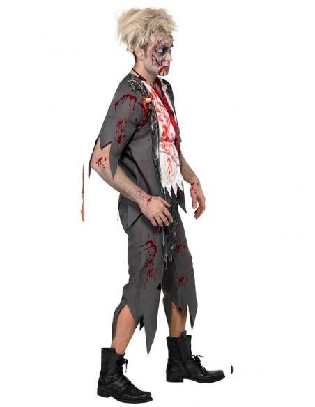 Disfraz de colegial zombie para hombre - Comprar en Disfraces Bacanal