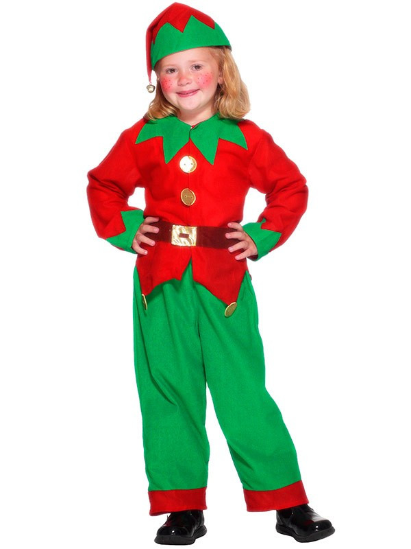 Disfraz de Elfo para Niñas