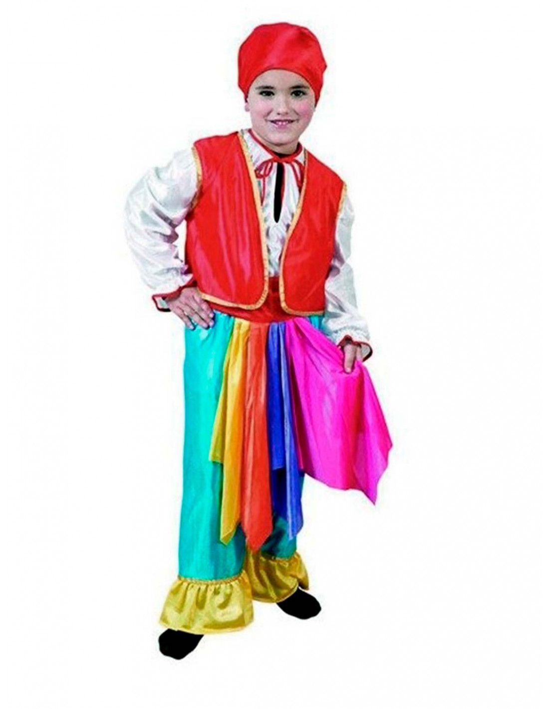 Disfraz zíngaro azul infantil - Comprar en Tienda Disfraces Bacanal
